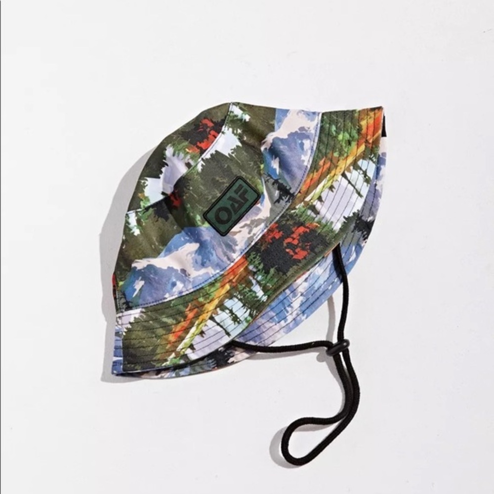 Lazy Oaf Wilderness Print Bucket Hat